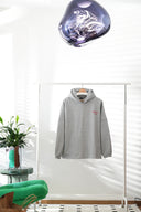 #TobyBlack LIVE LIKE A CAT Oversize Hoodie GREY