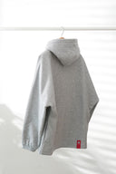 #TobyBlack LIVE LIKE A CAT Oversize Hoodie GREY