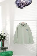 #TobyBlack LIVE LIKE A CAT Oversize Hoodie GREEN