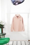 #TobyBlack LIVE LIKE A CAT Oversize Hoodie PINK