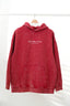 #TobyBlack LIVE LIKE A CAT Regular Hoodie RED (Copy)